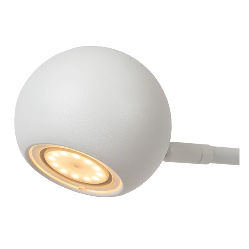 Lucide COMET - Lámpara de escritorio Recargable - Batería/acumulador - LED 3 StepDim - 1x3W 2700K - Blanco - detalle 1